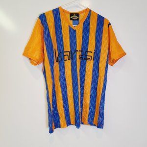 Vintage Baresi Orange Blue V Neck Shirt Jersey